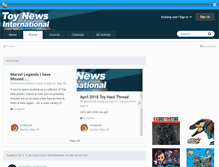 Tablet Screenshot of forums.toynewsi.com